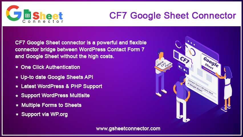 CF7 Google Sheet Connector Welcome to GSheetConnector