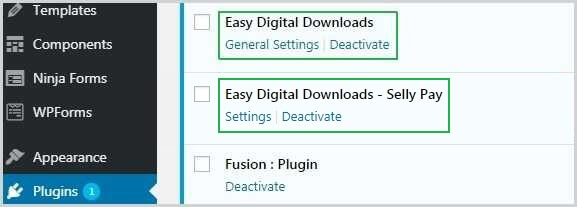 activate plugins