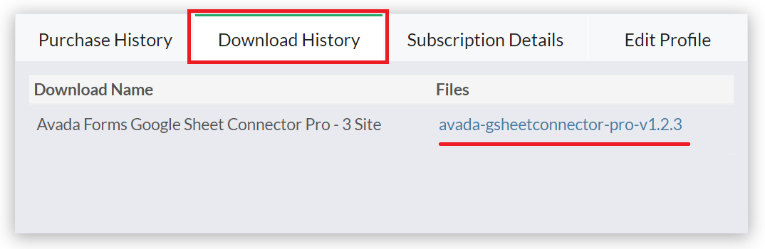 Download Avada Forms GSheetConnector min Plugin Installation