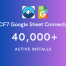 CF7 Google Sheet Connector 40K+ Active Installs 2023
