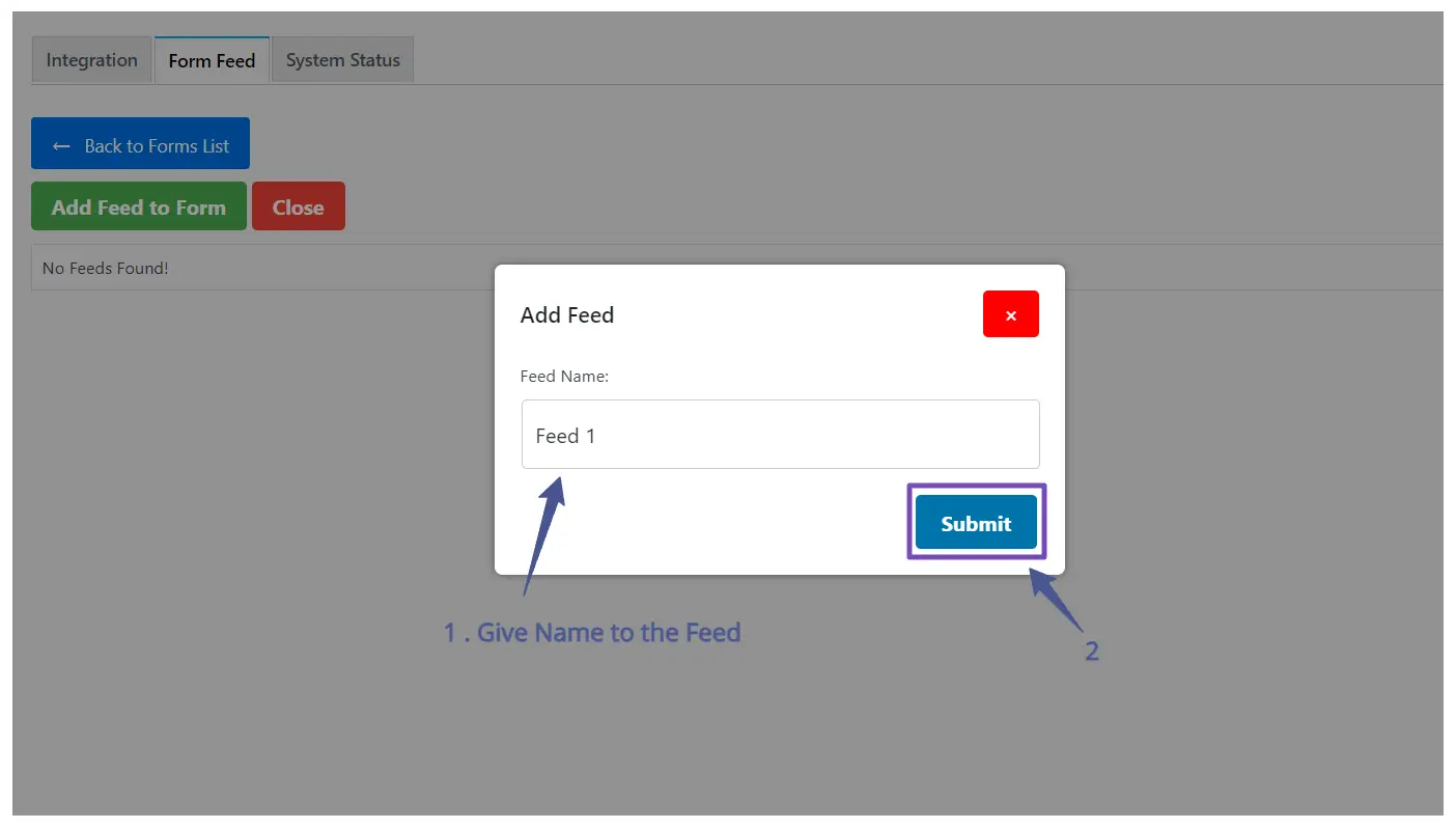 Forminator Forms Google Sheet Integration - Feed Setup