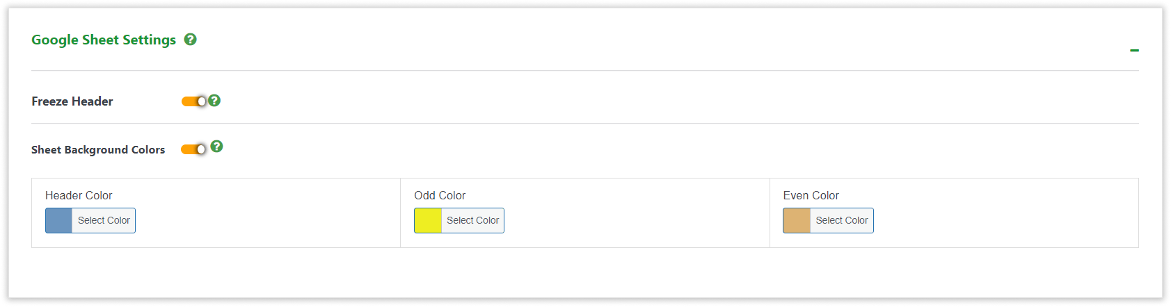 WooCommerce GSheetConnector - Additional Features