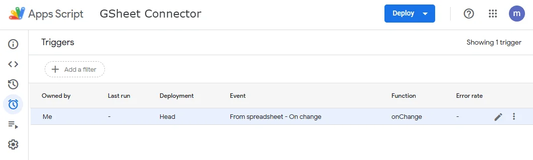 Enable Email Notifications for Google Sheets