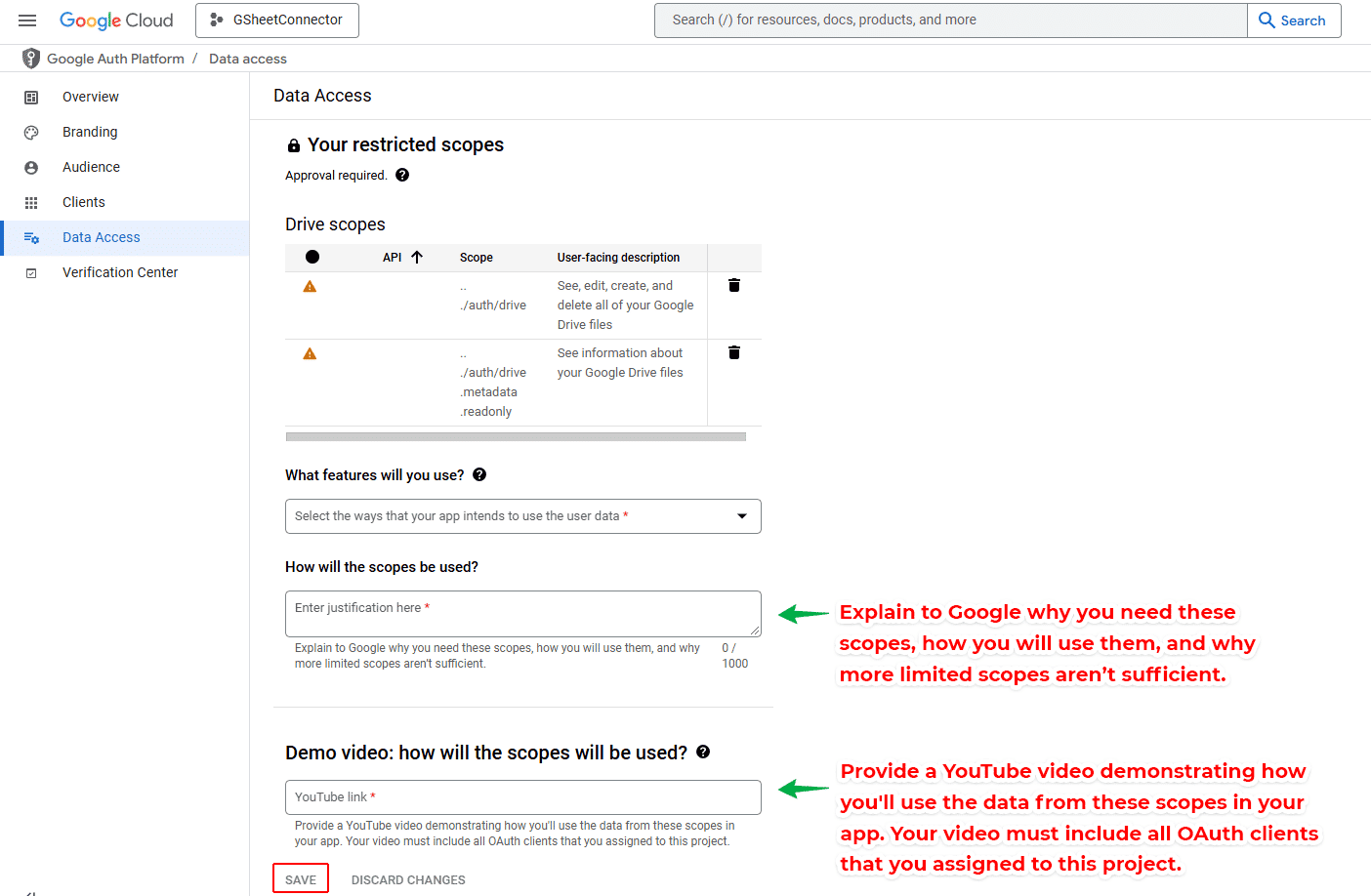 Final Step Verification Google