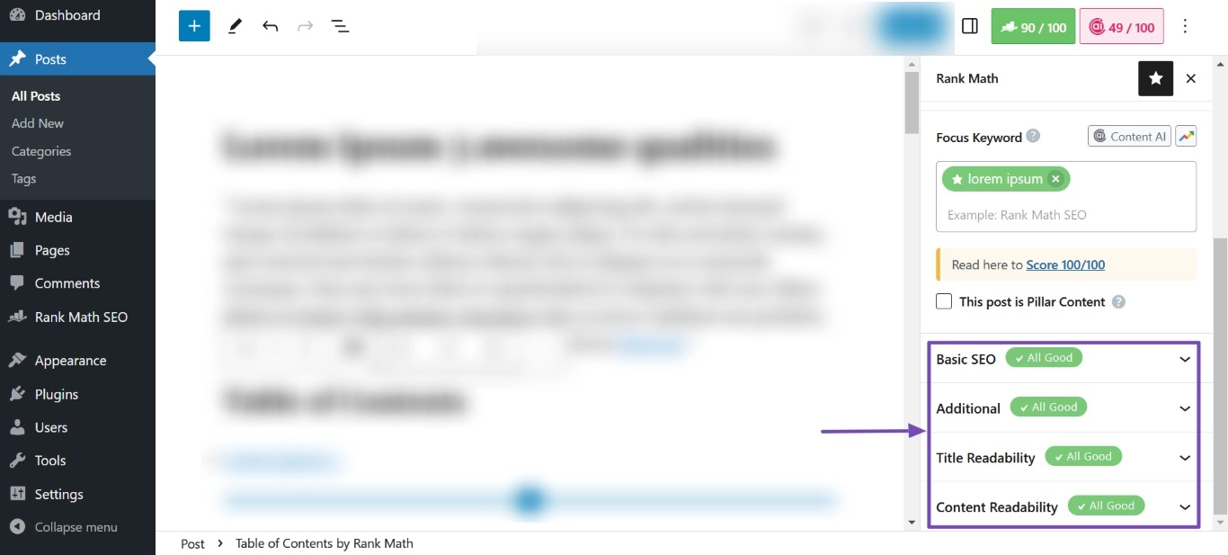 How to Optimise Content with Rank Math AI