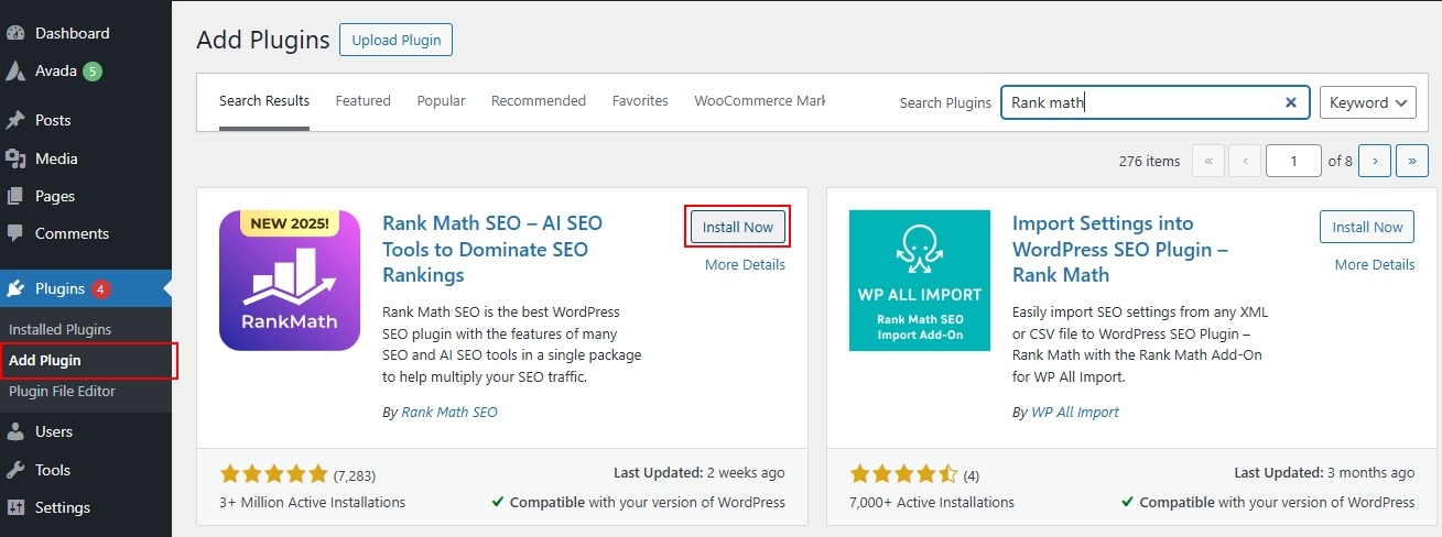 Rank Math SEO
