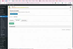 Add Form Feed - Feed Setting