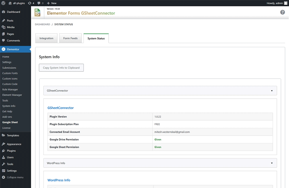 Plugin System Status