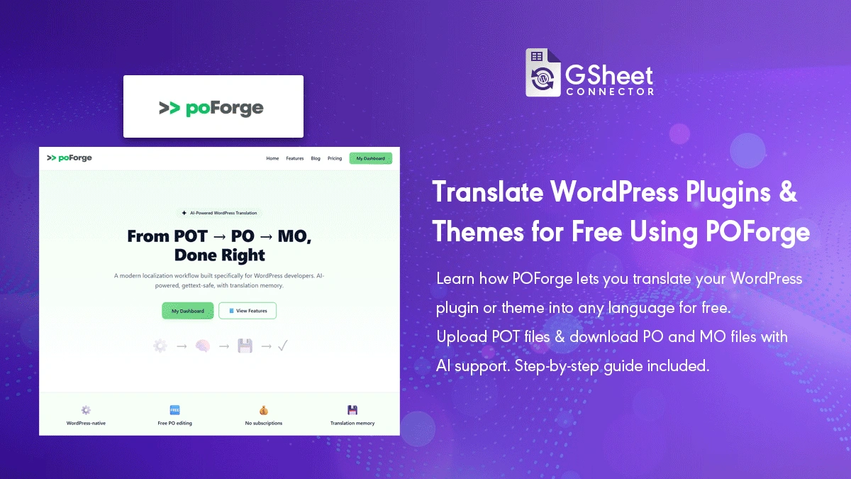 Translate WordPress Plugins & Themes with PoForge