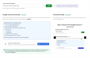 Automatic Google Sheets integration for Fluent Forms