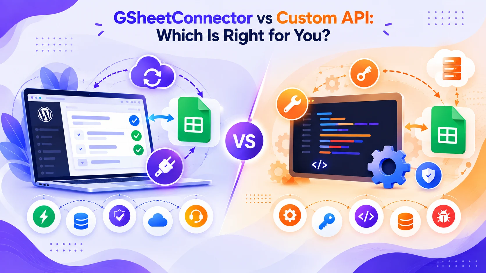 GSheetConnector vs Custom Google Sheets API: Full Comparison GSheetConnector vs Custom Google Sheets API: Full Comparison