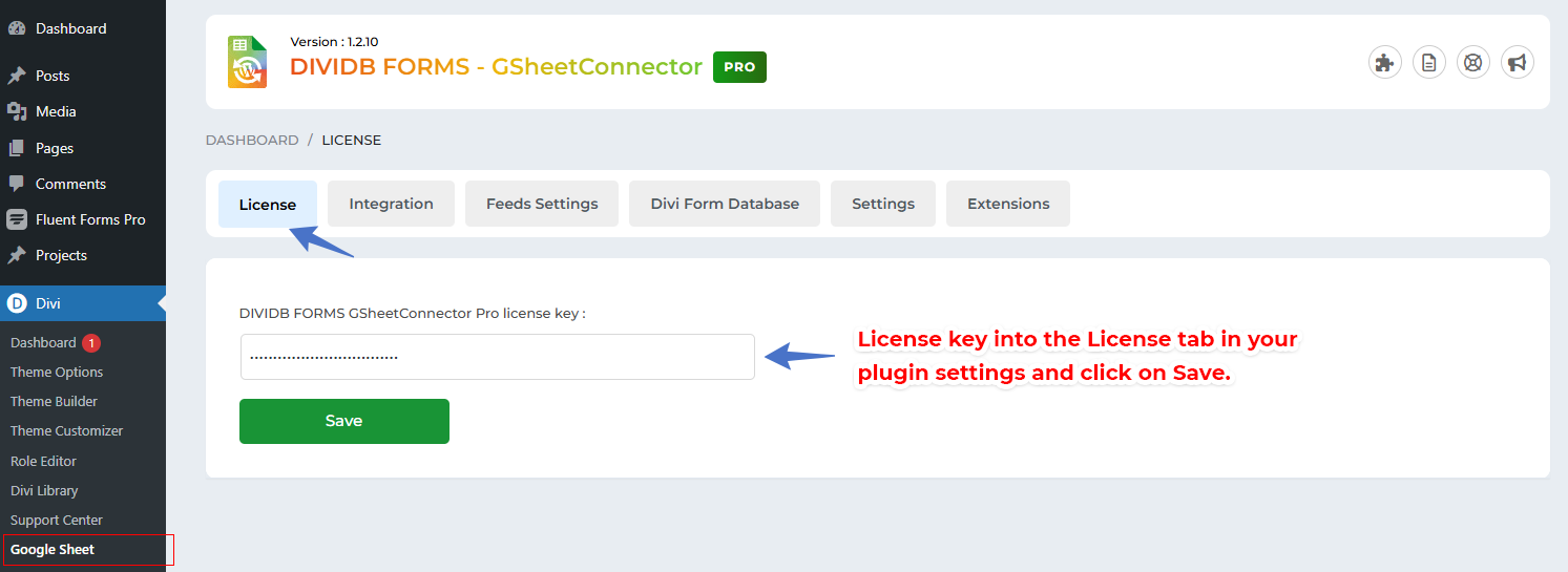 View Details and Downloads for Divi Forms PRO Installation