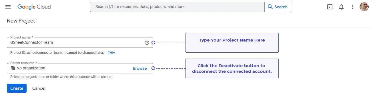 New Create Form
