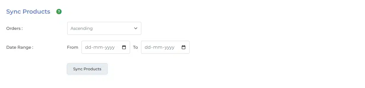 Perform Initial Sync
